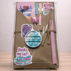 Blind Date with a Book - New Books with Bookmark, Pen, Highlighter, Bookish Stickers, Annotation Tabs, & other goodies - Fun Reading Experience